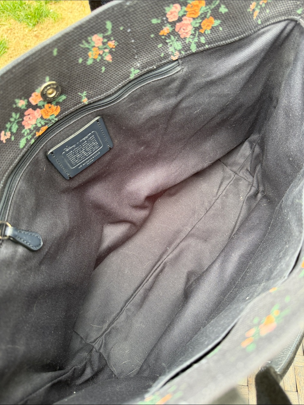 NWOT Disney x Coach Bag with Rose Bouquet Print and Thumper [limited edition] - Picture 9 of 11